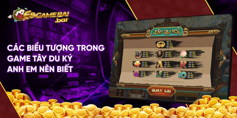 Các biểu tượng trong game Tây du ký anh em nên biết